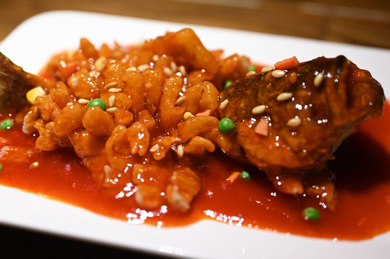 Squirrel-shaped Mandarin Fish